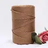 Fio de Seda Gelada, Fio de Cânhamo de Gelo Leve de Tubo Grosso, Fio Oco, Fio de Cânhamo de Gelo para Tricô à Mão, Chapéus de Crochê, Ganchos de Almofada, Fio para Bolsa Fabricante