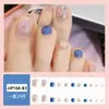 Fábrica de arte para uñas venta caliente uña del pie personalizada uña uña uña uña parche para uñas ultra-delgado desmontable portátil uñas postizas