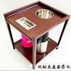Venda Direta de Fábrica Mesa de Mahjong Mesa de Chá com Porta-Copos, Mesa de Chá de Aço e Madeira, Mesa de Mahjong com Porta-Copos, Porta-Copos para Salão de Mahjong