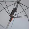 Mango largo de hueso recto para exteriores Protección UV Protector solar Parasol Lluvia Regalo Ventilador de pulverización de barra recta Paraguas de carga