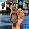 Funda para Llave de Coche Mercedes-Benz E300L/E260L/Gla200L Carcasa Glc/Gle350/Glb220L Hebilla Clase S para Hombre