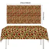 Accesorios Populares de Amazon con Estampado de Leopardo y Temática de Cerezas para Decoración de Fiestas, Montaje de Atmósfera de Cumpleaños, Accesorios para Fotos