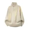 2026 Nuevo Suéter de Punto para Hombre Otoño-Invierno Transfronterizo Cuello Alto Estilo Coreano Moda Juvenil Camisa Básica Casual