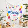 Estilo Ins Popular Tela de Fondo para Cumpleaños Bandera Colgante Tela Colgante Tapiz de Cumpleaños Decoración de Escena de Fiesta Tela de Pared para Decoración de Fotos