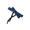 Pinza de Pelo de Denim Estilo Coreano con Lazo Retorcido para Mujer Pinza de Garra de Una Palabra de Gama Alta 2026 Nuevo Pinza para Moño en la Parte Posterior de la Cabeza Accesorio para el Cabello