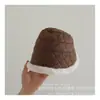Sombrero de Pescador de Invierno 2024 con Forro de Felpa, Sombrero de Cubeta Engrosado para Bebé, Sombrero de Pescador Cálido Acolchado con Protección para los Oídos para Niños y Niñas