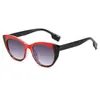Nuevas Gafas de Sol Redondas de Marco Grande de Moda y Tendencia para Hombres y Mujeres, Gama Alta, Sencillas, Versátiles, Estilo Europeo y Americano, Gafas de Sol Anti-UV