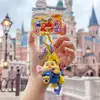 Design Co-Branded Genuíno Autorizado Jinnew & Zootopia Chaveiro 3D Moldado por Injeção Pingente de Bolsa Exquisito