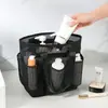 Bolsa de Banho em Rede Portátil para Natação Grande Capacidade Bolsa de Mão para Homens e Mulheres Bolsa de Lavar para Banho Bolsa de Armazenamento de Maquiagem para Viagem