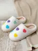 E-commerce Transfronteiriço Casa Gatinho Cartoon Fofo Pantufas de Algodão de Inverno para Homens e Mulheres Casais Quentes Pantufas de Algodão para Interior