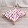 Suministros para Mascotas Verano Cama para Gatos Madera Maciza Sisal Cama de Campaña Nido Hamaca Desmontable y Lavable Mascotas al por Mayor