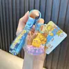 Chaveiro Original Autorizado Pato Amarelo Fofo Pingente de Bolsa Chaveiro de Carro Máquina de Garra Pequeno Presente Atacado