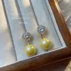 Pendientes Colgantes de Nueva Tendencia Populares Transfronterizos Diseño Simple de Alta Gama Pendientes Clásicos Pendientes Versátiles Elegantes Literarios