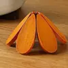 Esterilla Aislante para Uso Doméstico, Decoraciones de Mesa para Árbol de Navidad, Posavasos Creativo con Forma de Árbol Resistente al Calor, Posavasos Plegable para Tazas, Posavasos para Tazones