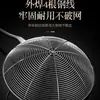 Espumadera Grande de Acero Inoxidable Sólido con Mango de Madera para Hot Pot, Colador para Cocina Casera, Espumadera para Freír, Fideos y Empanadillas