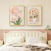 2026 Nuevo Estilo Dormitorio Principal Arte de Pared Creativo, Pintura Colgante para Cabecera Estilo Crema, Pintura Decorativa de Alta Gama para Dormitorio