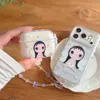 Funda Protectora Transparente Ángel Xiaoyu Adecuada para Auriculares Air Pods Pro3 Pro/Pro3 Dibujos Animados Modelo Nuevo Nueva Tercera Generación