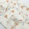 Tela de algodón rayón tela de algodón y seda amigable con la piel tela de algodón y seda ropa de dormir de verano tela de algodón rayón estampada venta de liquidación
