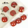 Nuevas Cuentas Sueltas de Piedra Natural Calientes en Venta con Forma de Cabeza de Gato Accesorios para Joyería DIY para Hacer Pulseras Productos Semi-Terminados al por Mayor