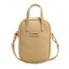 Primavera Nuevo Estilo Ins Color Caramelo Bolso de Mano para Teléfono Móvil Casual Combinable Niche Ligero Bolso Bandolera para Mujer