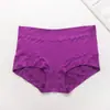 Bragas Sexy Triángulo para Mujer de Cintura Alta Control de Abdomen y Levantamiento de Glúteos Verano Simples Transpirables Amigables con la Piel Tallas Grandes Chica Joven 410