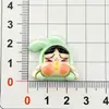 Caricatura Cara Brillante Bebé Niña Llorando Accesorios de Resina Hechos a Mano DIY Zapatos Ropa Accesorios para el Cabello Funda de Teléfono Parche de Taza de Gel de Crema
