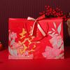 Bolsa de Regalo de Boda Bolsa de Regalo con Palabra Feliz Bolsa de Regalo de Acompañamiento Bolsa de Boda Premium de Cuatro Piezas