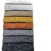 Tecido de Chenille com Fio de Boucle Dupla Face Tingido para Estofados de Sofá Tecido Jacquard Venda Direta da Fábrica