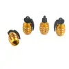 Accesorios de Tapas de Válvula para Coche/Motocicleta, Tapas de Válvula a Prueba de Polvo de Aleación de Aluminio de Colores, Cubiertas de Válvula en Stock