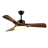 Luminária ventilador estilo vintage mais vendida internacionalmente, lustre para restaurante, novo modelo 2026 de luminária ventilador de teto, luminária ventilador integrada para sala de estar e quarto
