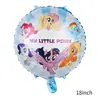 Globos de Papel de Aluminio de Wonder Woman de Dibujos Animados, My Little Pony, Rainbow Friends, Globos de Jerry, Suministros para Decoración de Fiestas