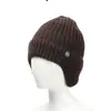 Gorro a Prueba de Frío para Hombres de Mediana Edad y Mayores Protección Auditiva Cálida de Invierno para Abuelo Mayor Gorro Grueso de Lana Tejida