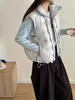 Colete de Penas Estilo Europeu Feminino Inverno Gola Alta Engrossado 90% Penas Roupa Externa Quente 2026 Novo Versátil Moda Casual