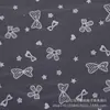 Yarn Americano al por Mayor Malla Flocada Tejido para Velos de Boda Accesorios de Vestimenta Tejido Textil Malla de Tul