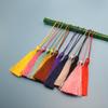 Venda Direta da Fábrica 7cm 150D Seda de Gelo Poliéster Borla Acessórios Estilo Antigo Marcador de Página Borla Sachet Ornamento Borla Pendente