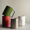 Vaso Artesanal Portátil de Doble Capa Explosivo Termo Vaso con Ventosa para el Hogar Creativo Vaso de Acero Inoxidable Taza de Café Vaso para Agua