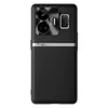 Adequado para capa de celular Realme GTneo5, capa protetora anti-queda de cobertura total, acessório de celular, capa de celular de couro liso líquido