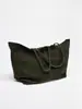 2026 Nova Bolsa Tote de Ombro Casual para Trabalho de Couro de Fibra de Vaca Retro de Grande Capacidade Outono e Inverno para Mulheres