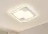 Lámpara de Techo Acrílica LED Tricolor Sin Aurora Protección Ocular Sala de Estar Dormitorio Pasillo Estudio Moderna Simple