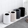 Bote de Basura para el Hogar Lindo Dormitorio de Niña Estilo Escandinavo Ins Doble Capa Baño Sala de Estar Simple Escritorio Mesa Shihai