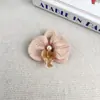 Horquilla Rosa Dulce Flor Phalaenopsis Pinza para el Cabello Pinza para la Cabeza Flor Flor Artificial Adorno para el Cabello Pinza Lateral Horquilla de Orquídea Accesorios para el Cabello