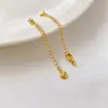 Atacado Fivela Banhada a Ouro 18K Acessórios para Joias Artesanais DIY Fivela de Conexão Corrente Extensora Fivela Cauda de Peixe Fivela Lagosta Mais Argola