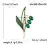 Broche de Campanilla de Viento Flor de Aleación Esmaltada, Moderno y Lujoso, para Accesorios de Ropa de Mujer, Versátil, Directo del Fabricante: BR6046