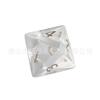 Dados Poliedros de Cristal Blanco Sintético Grabados para D&D Dungeons and Dragons Juego de Siete Piezas Z01