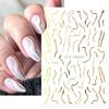 FULL BEAUTY Novo Dia dos Namorados KT Cat Nail Art Adesivo Vermelho Amor Hot Back Adesivo Unhas Adesivo Mix