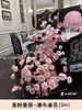 Cascata de Flores Flor de Cascata Flor de Mesa Cena de Aniversário Decoração Hotel Produto Acabado Enfeites Flores Artificiais Realistas
