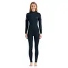 Roupa de Mergulho Transfronteiriça 3mm Manga Longa Espessada Quente Peça Única Roupa de Mergulho para Mulheres Natação Snorkeling Surf Roupa de Neoprene Roupa de Água-viva