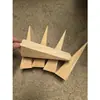Cuña de madera triangular Tapón de madera Instalación de puertas y ventanas Almohadilla para riel de cámara Bloque Viruta de madera inclinada Punta de madera Tapón de agujero Expansión Hecho a mano