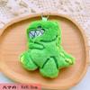 Dibujos Animados Lindo Dinosaurio Verde Colgante Muñeco Broche Babero Cocodrilo Estudiante Mochila Escolar Decorativo Bufanda Ropa Accesorios