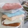 Comercio Exterior Transfronterizo Popular Venta al por mayor Poliéster Felpa Corta Silla de Té Cojín de Silla Correas Pueden Fijar el Cojín del Asiento para Todas las Estaciones